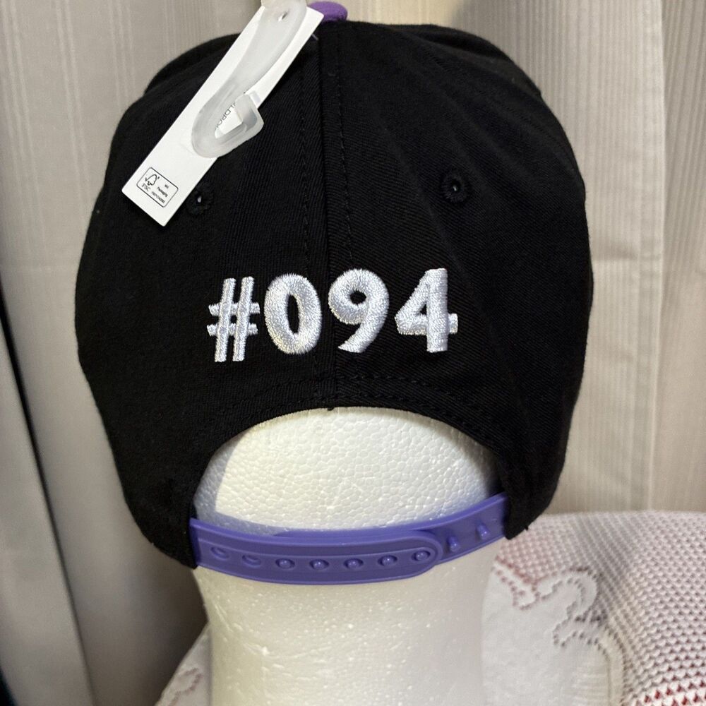 Pokémon Gengar Black Purple Adjustable Cotton Hat Animation Anime Manga - Picture 3 of 5